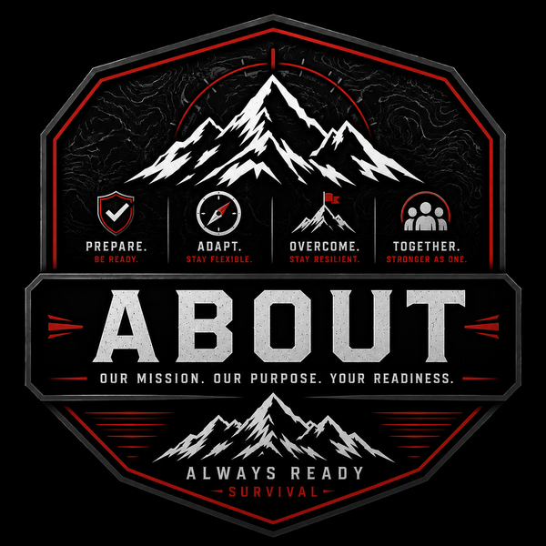About — Always Ready Survival